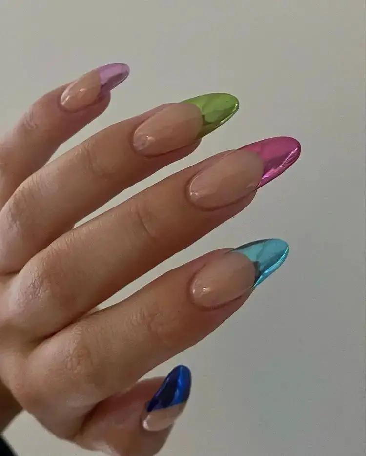 Rainbow Chrome Tips