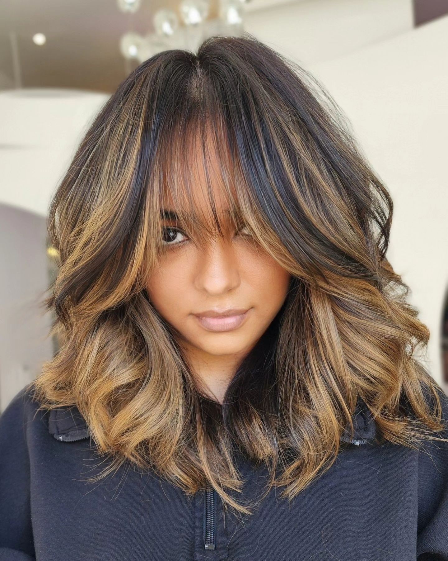 Chic Caramel Highlights