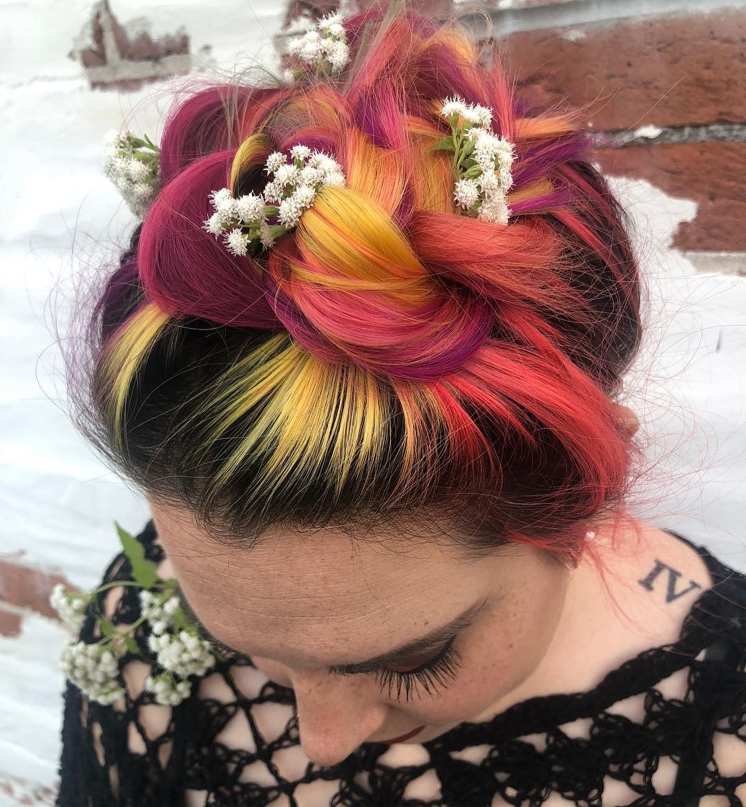 Floral Fantasy Updo