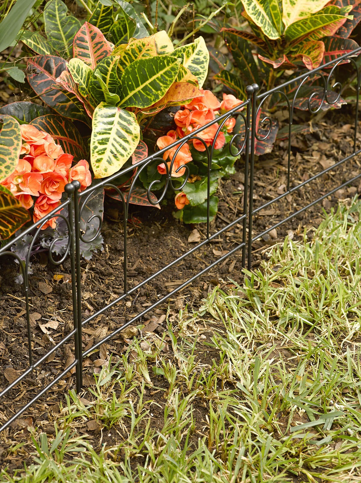 Simple Decorative Black Wire Fence