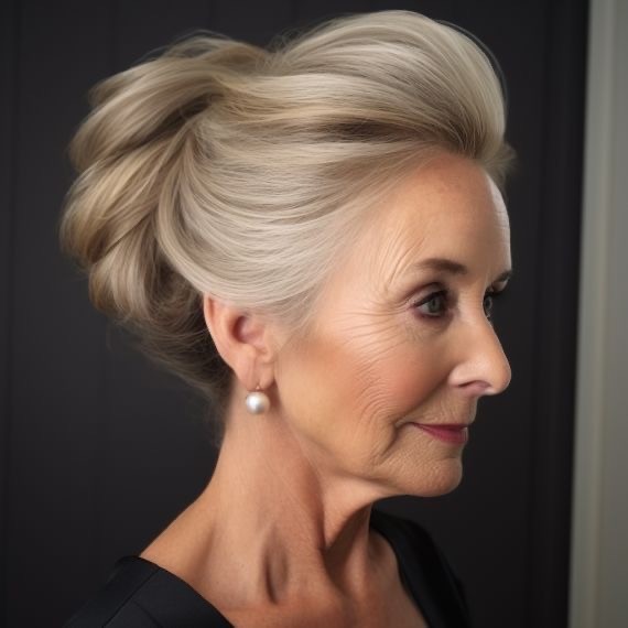 Elegant Updo for Timeless Beauty