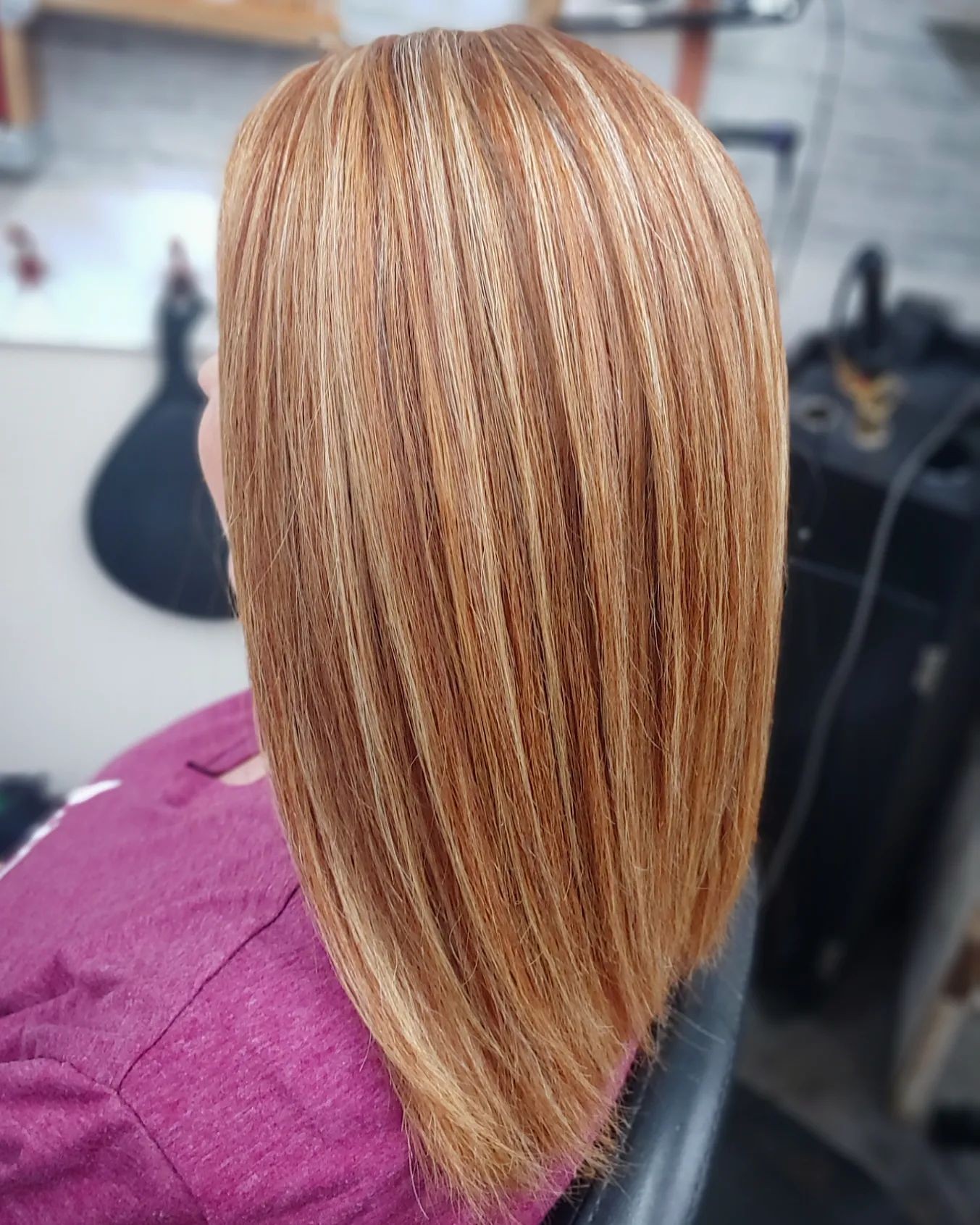 The Sleek Honeyed Bob