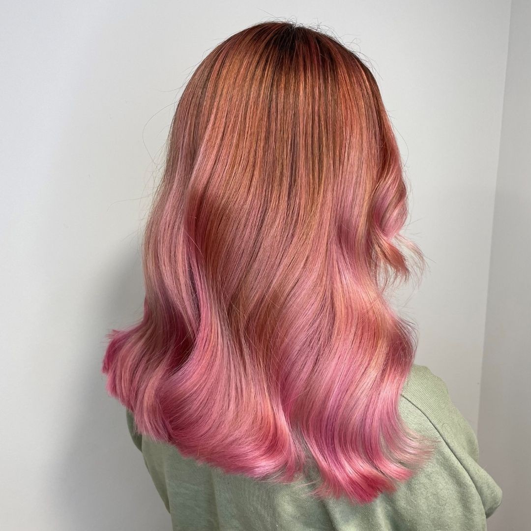 A Pink Ombre for the Bold at Heart