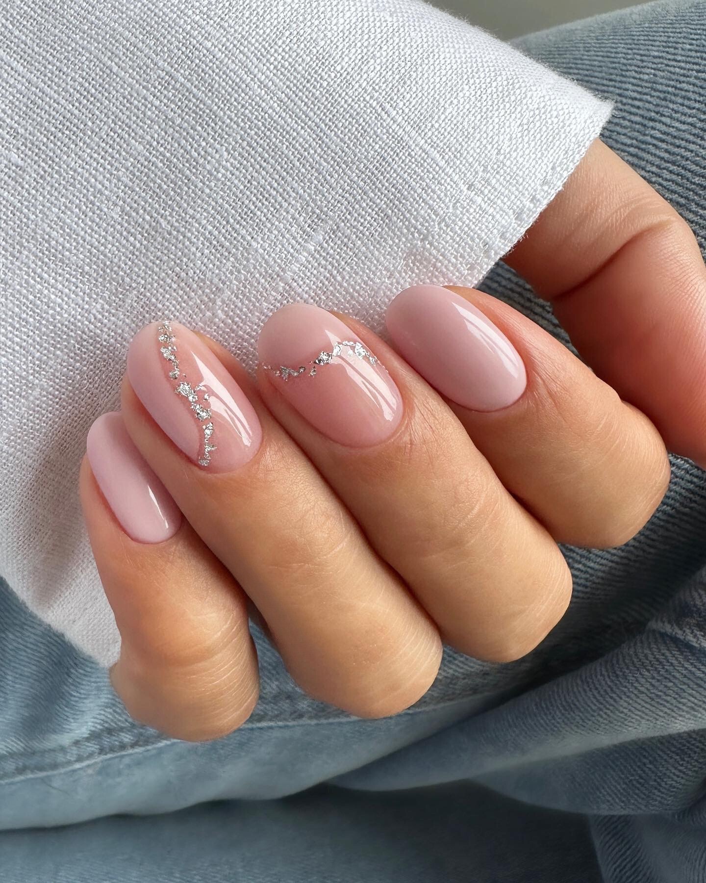 Embracing Simplicity with Pastel and Glitter