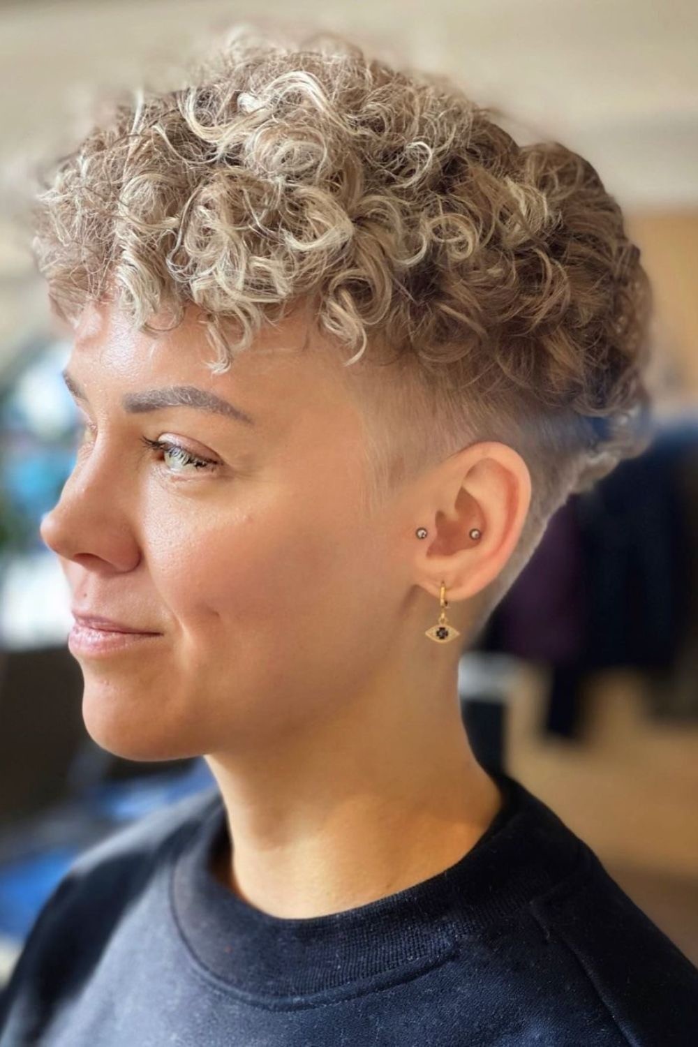 The Tousled Top with Precision Undercut