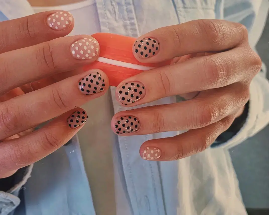 Mixed Polka Dot Patterns