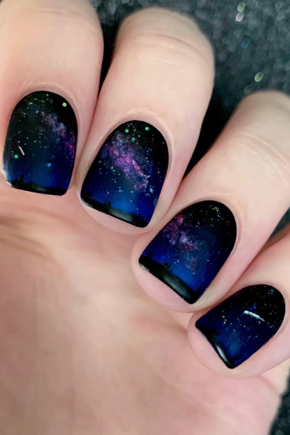 Milky Way Nails