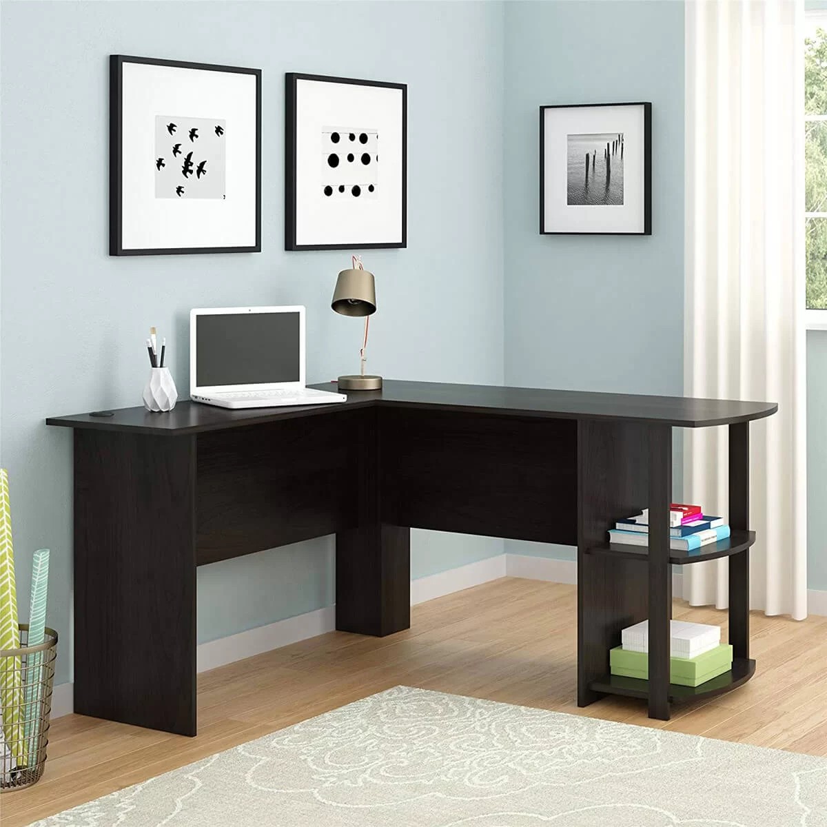 Sleek and Modern L-Shaped Desk