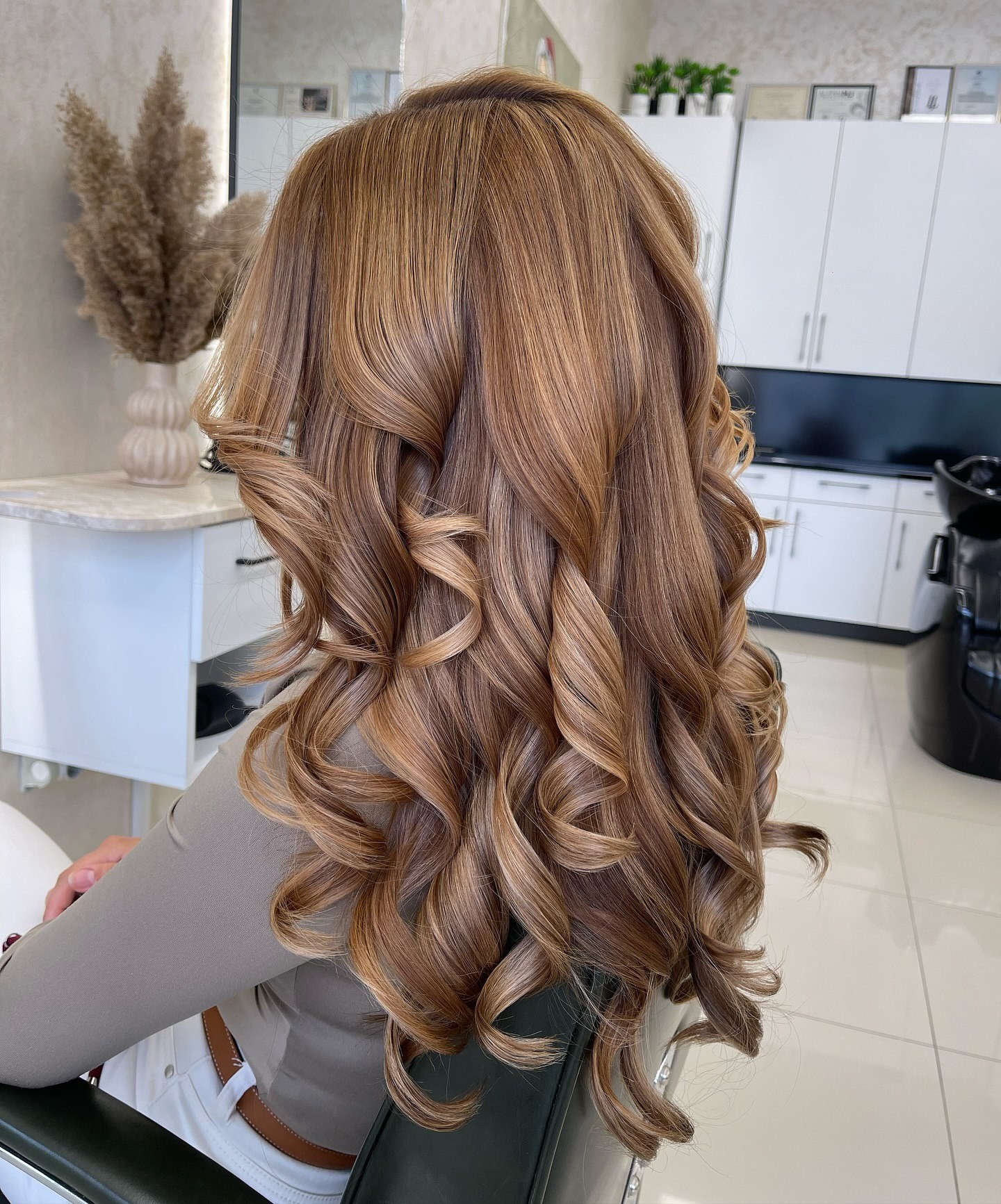 Golden Blonde Curls