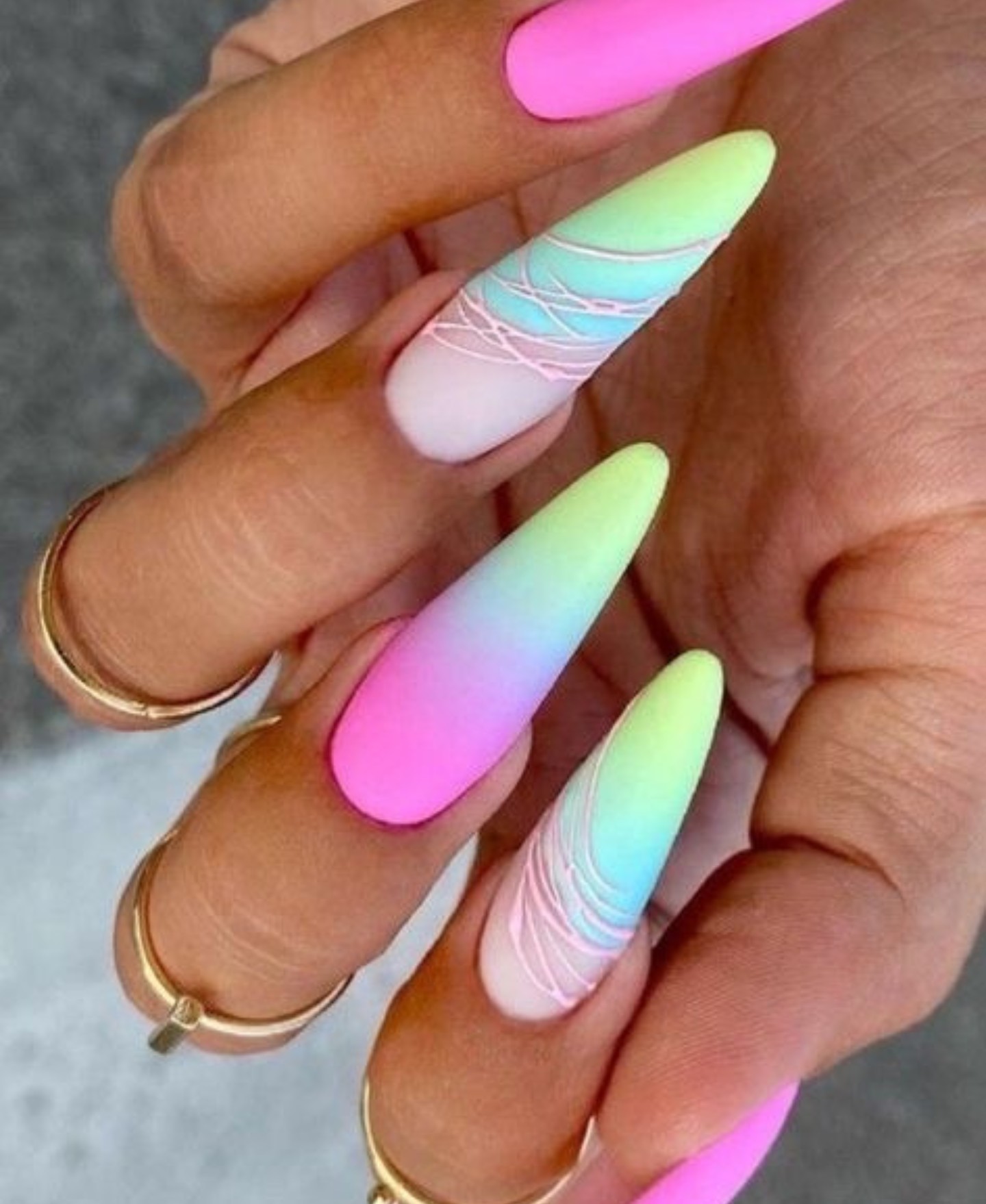 Pastel Neons and Ethereal White