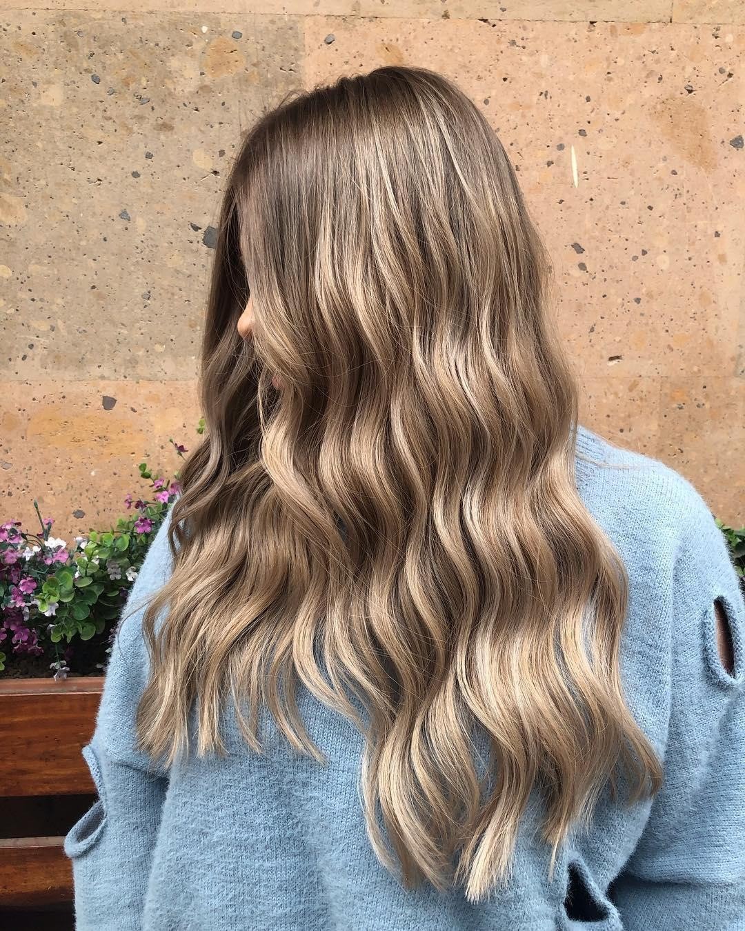 Waves of Whimsy: Dark Blonde with Softness and Playfulness