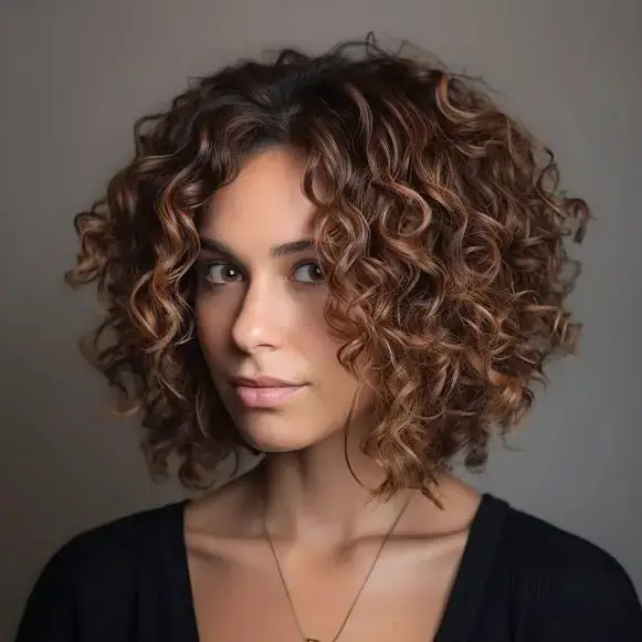 The Curly Bob