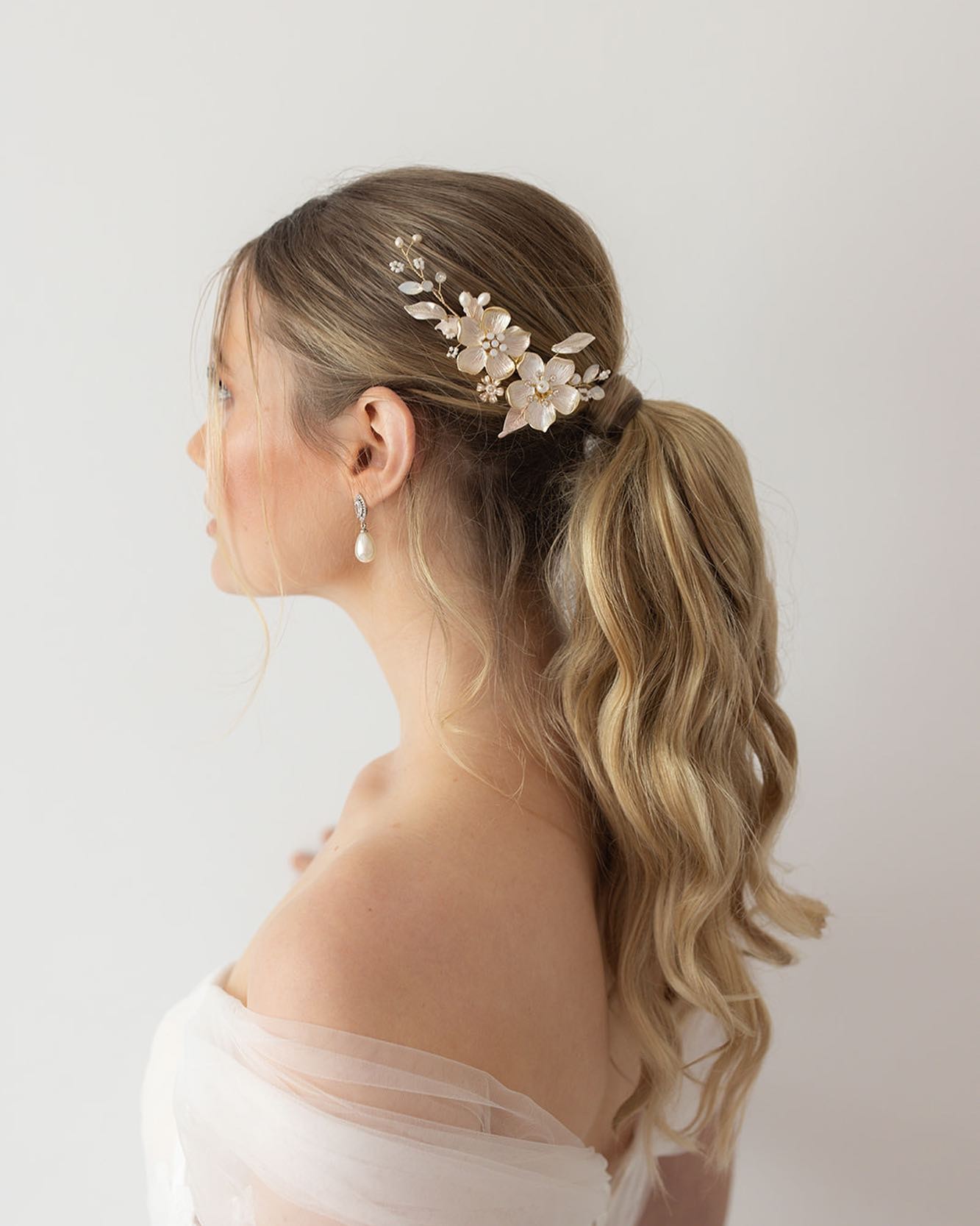 Floral Ponytail Accessory