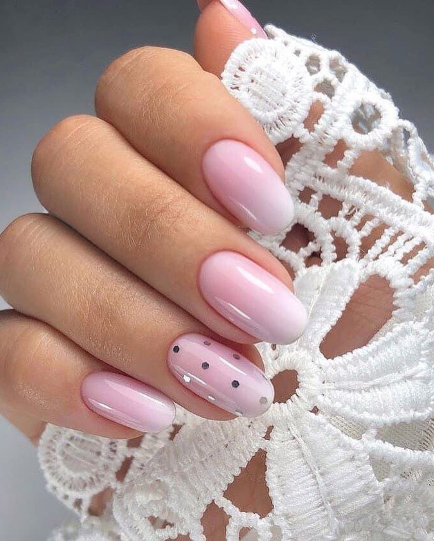 Delicate Pink and Polka Dots