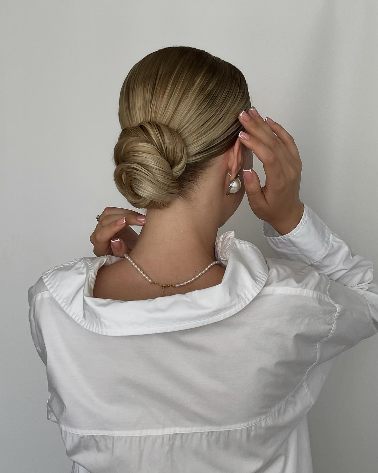 Sleek Low Bun