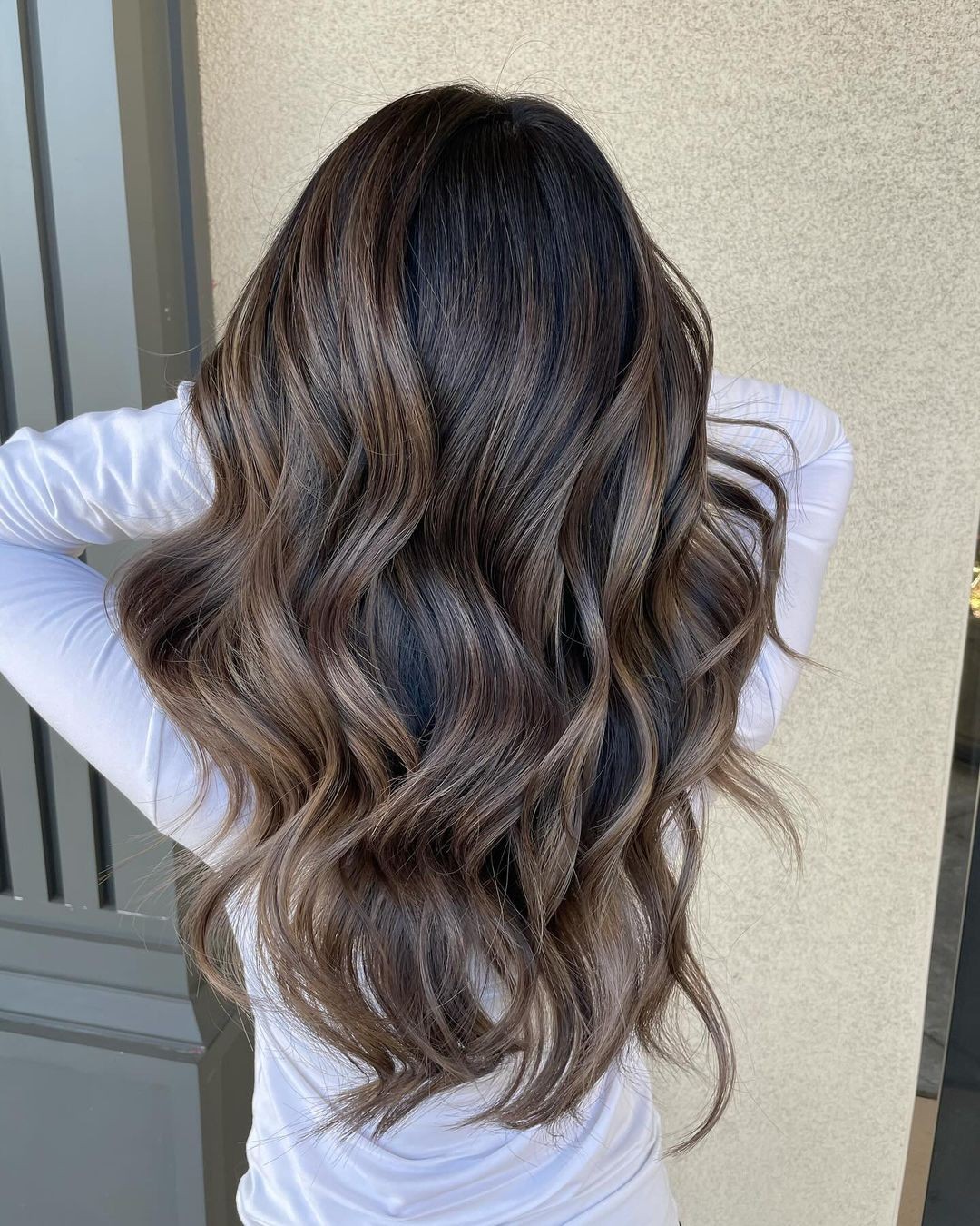 Luxurious Long Layers with Subtle Balayage