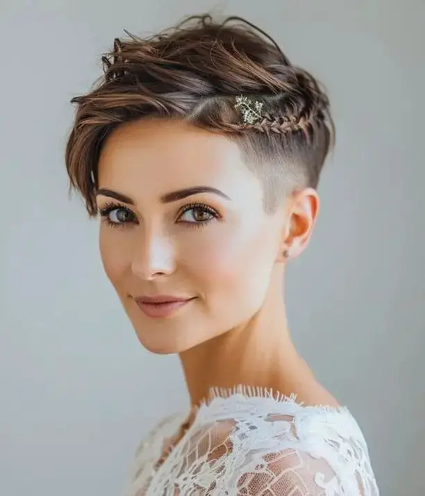 Romantic Twist on the Pixie