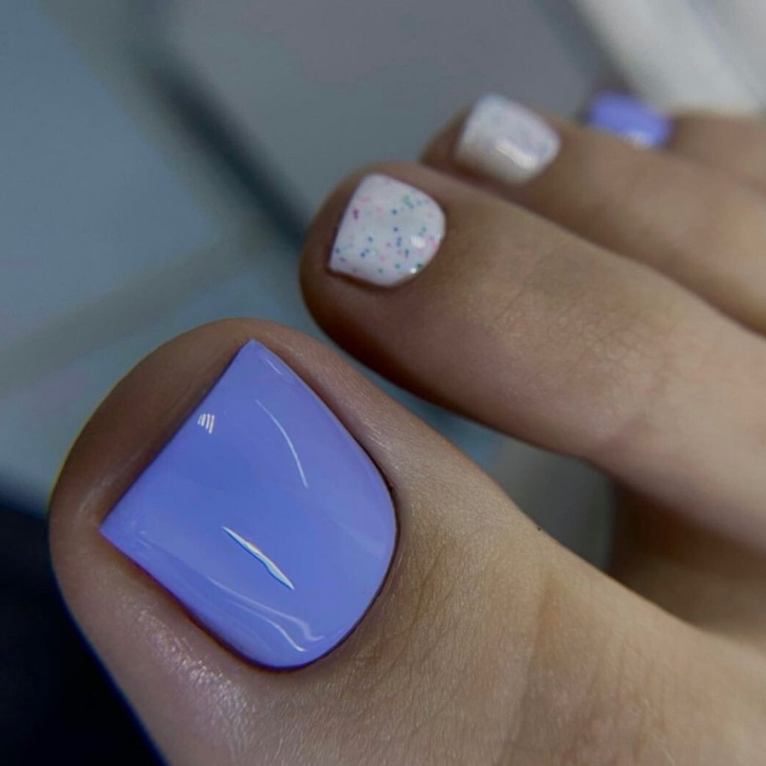 Pastel Perfection with Glitter Accents