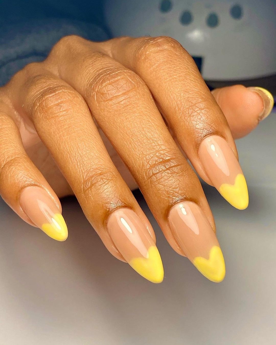 Yellow Heart Tips