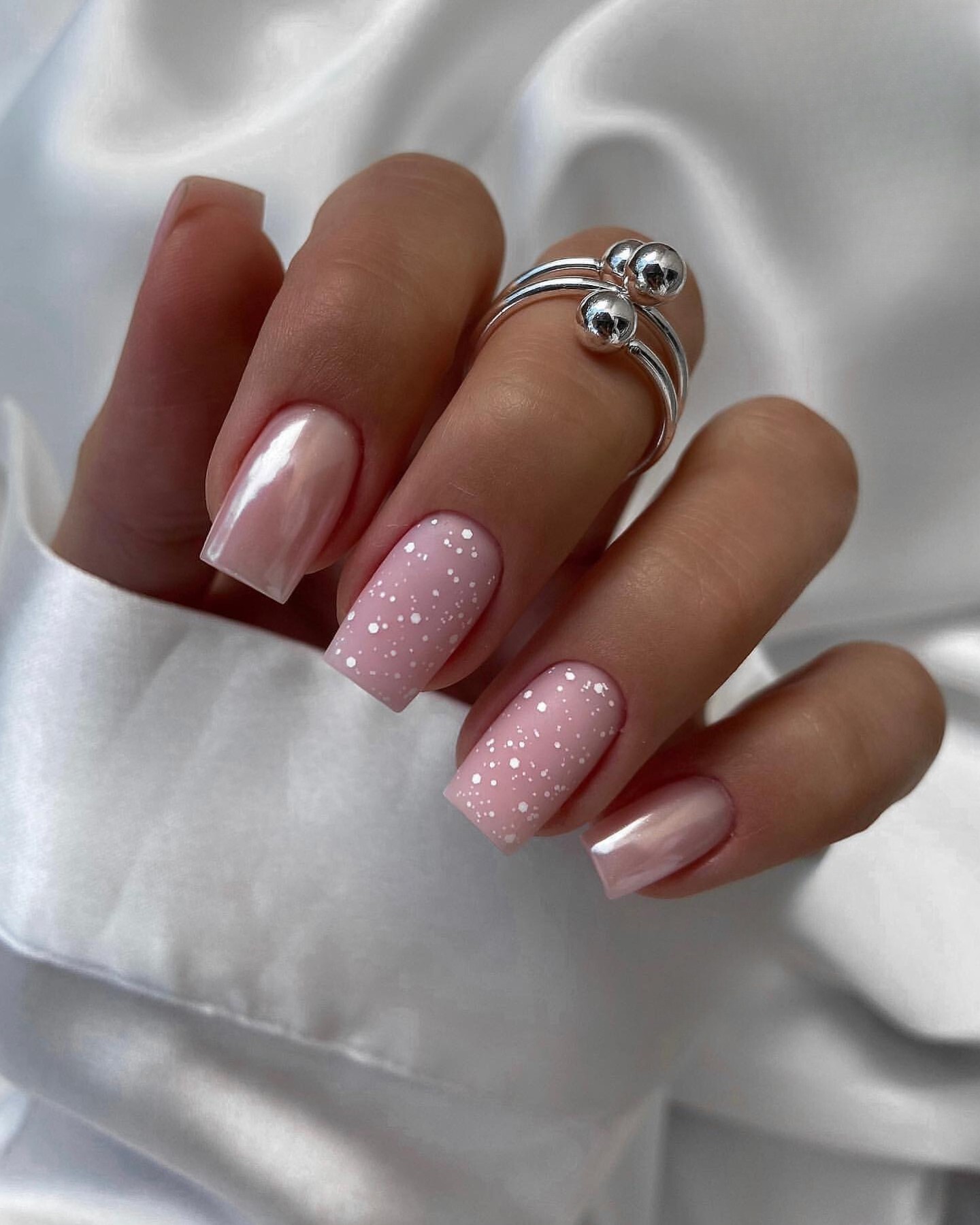 Classic Pink with Polka Dot Accents