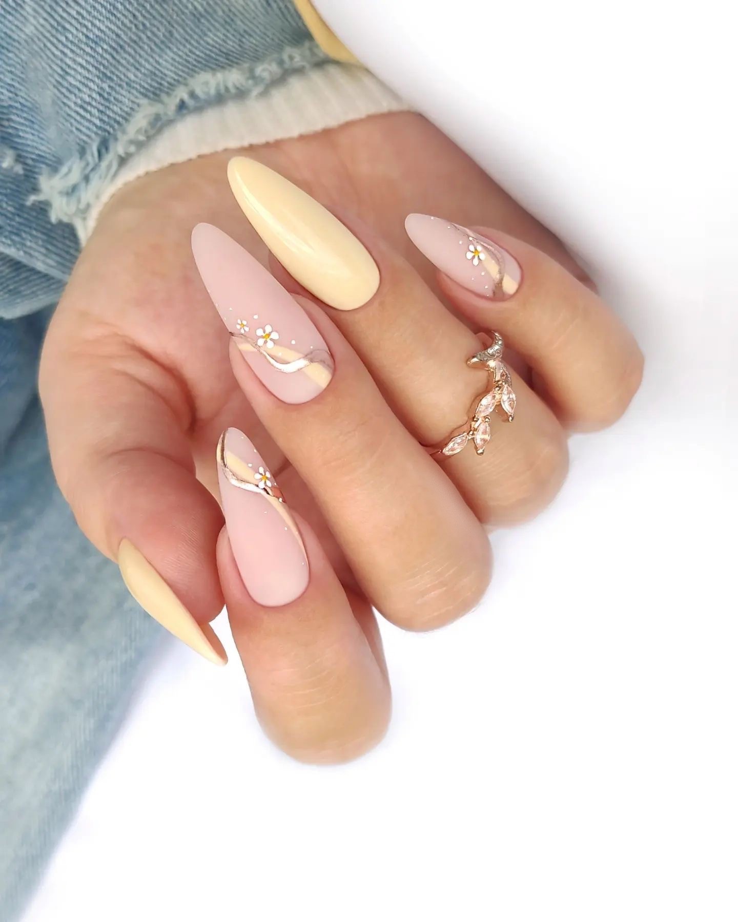 Pastel Dreams with Floral Accents