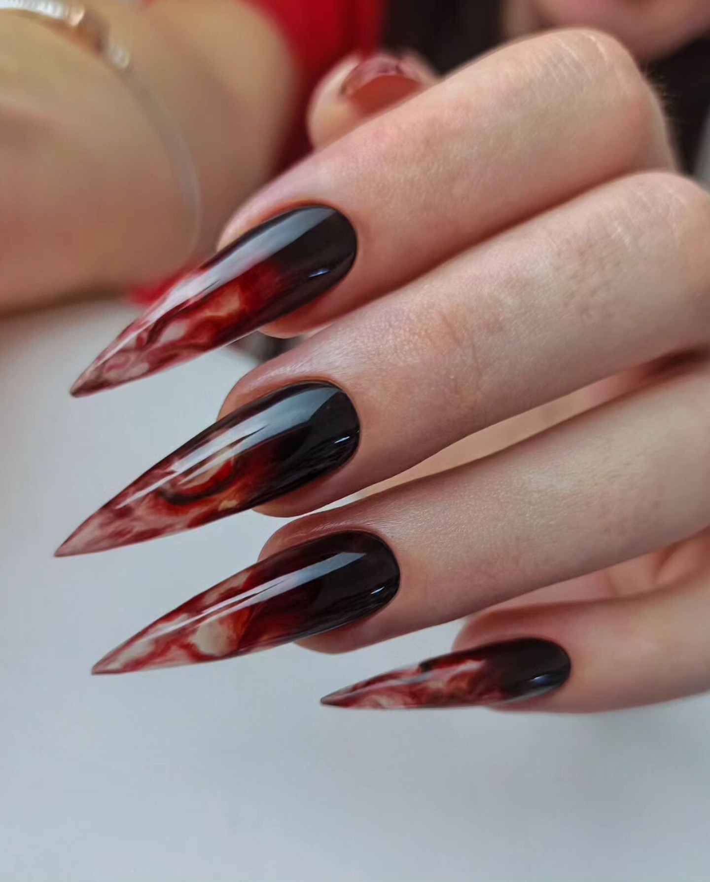 Marbled Gothic Elegance