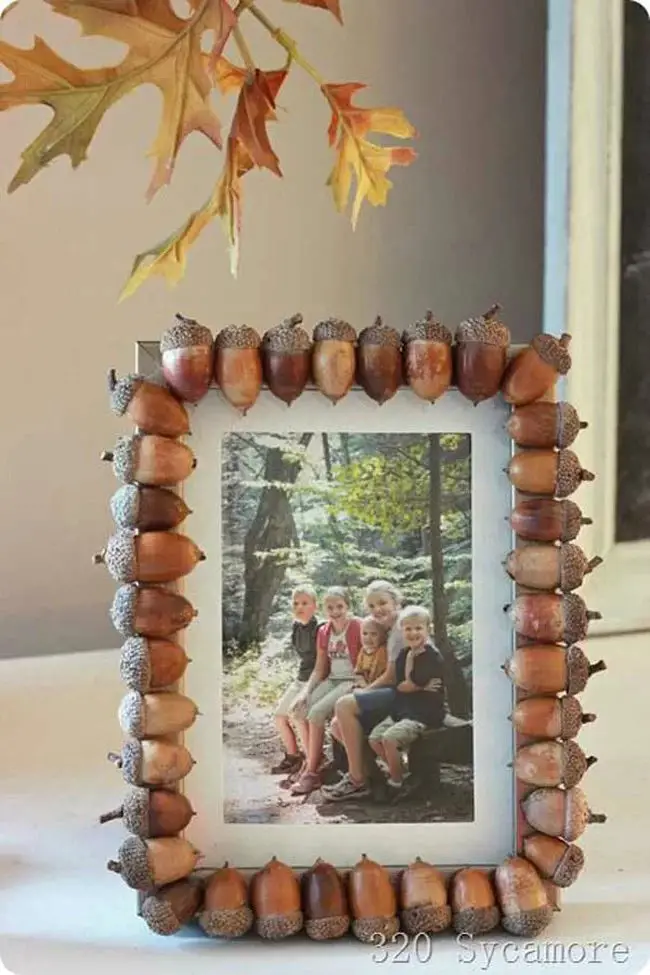 An Acorn Frame is Cute as Can be