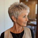 Top 24 Short Haircuts 2024 For Women Over 60  Chic & Timeless Looks