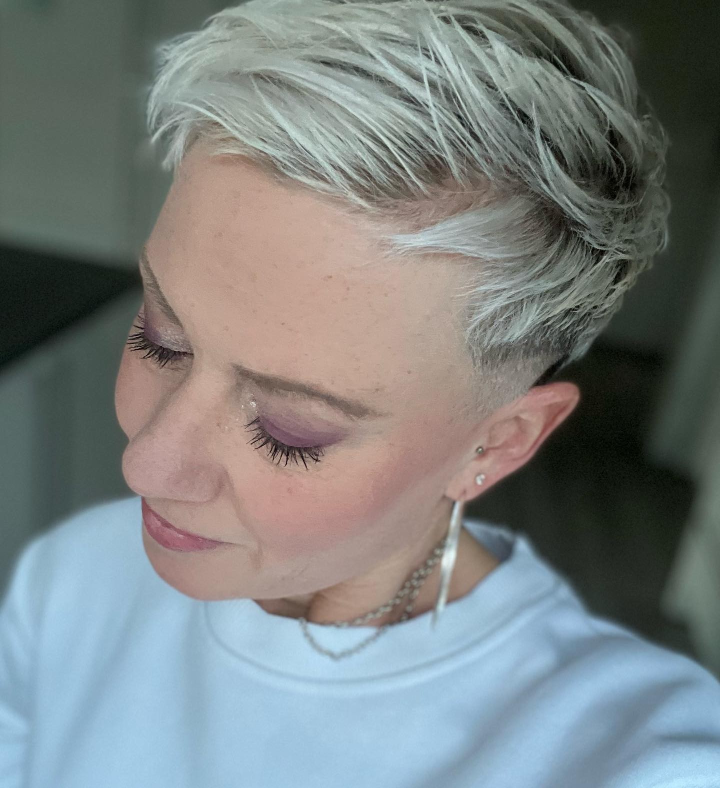 The Platinum Pixie Elegance