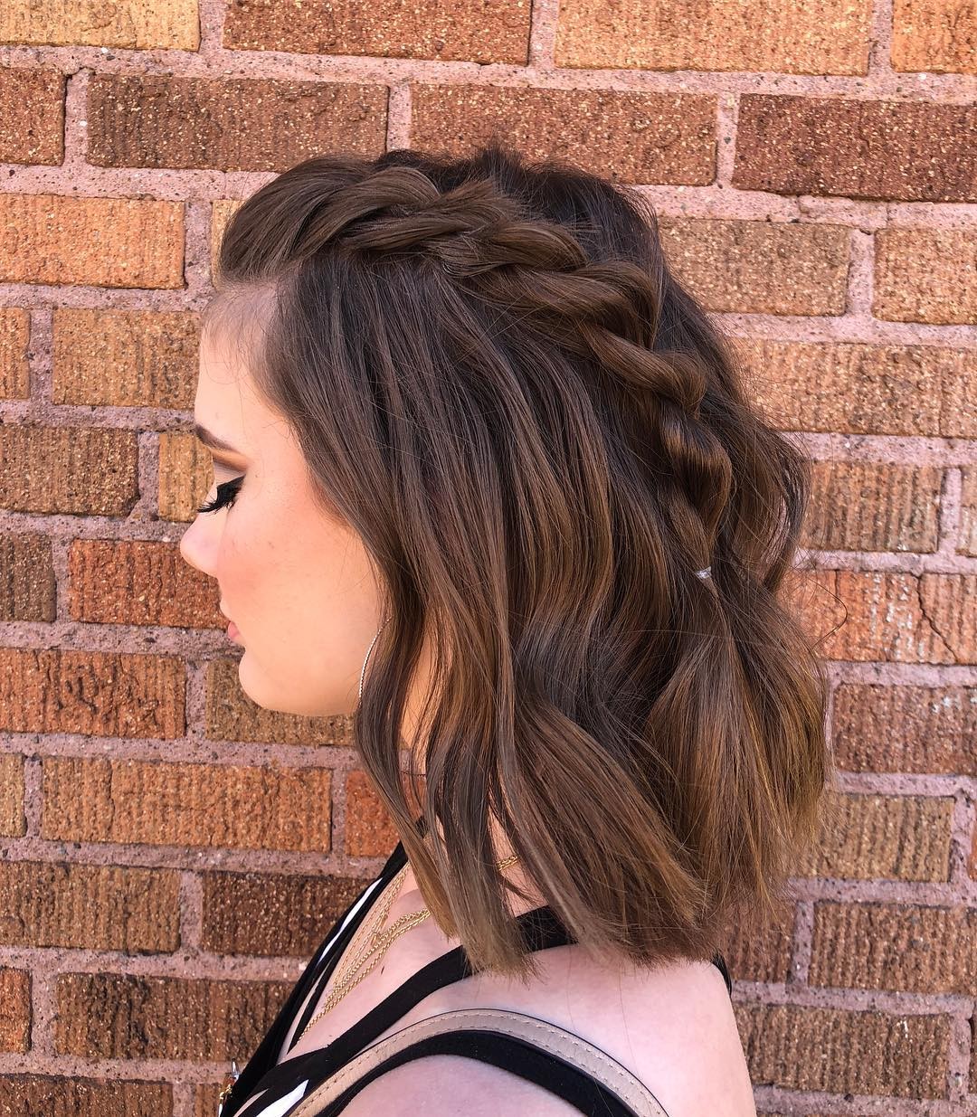 Textured Braid with Loose Waves