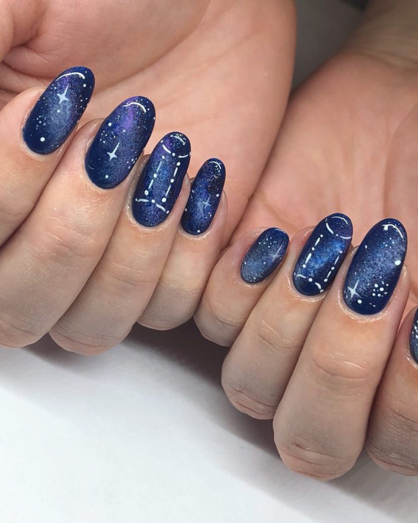 Starry Night Splendor: The Allure of Deep Blue