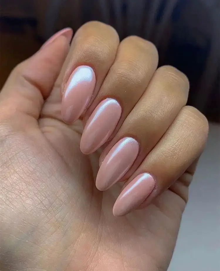 The Luminous Sheen: Almond’s Ethereal Pink