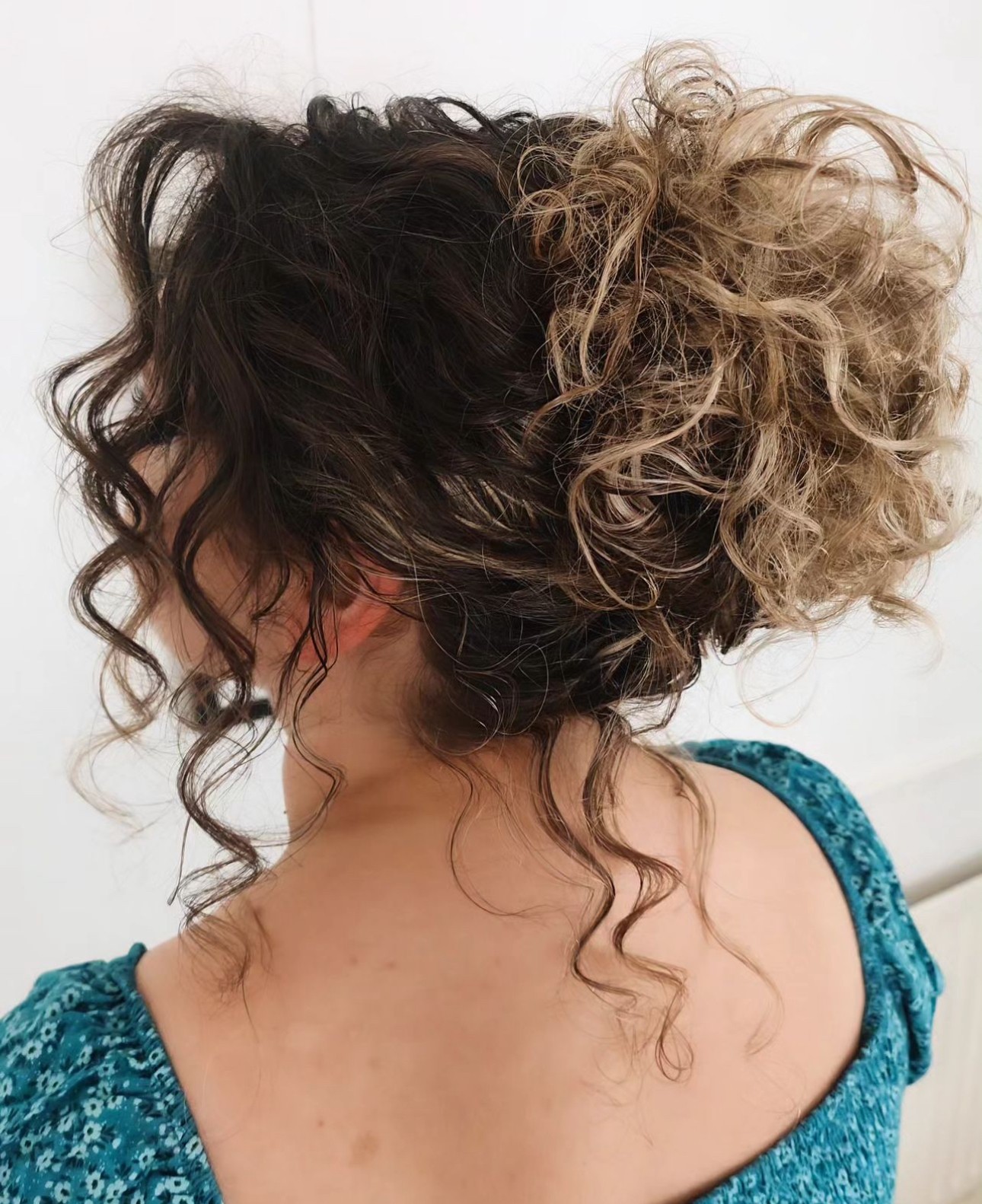 Playful Curly Bob