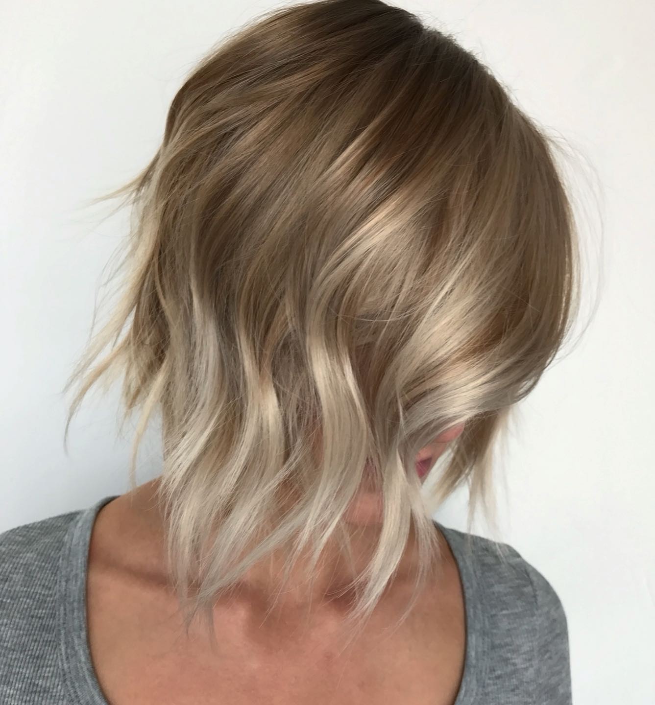 The Dynamic Blonde Balayage Bob