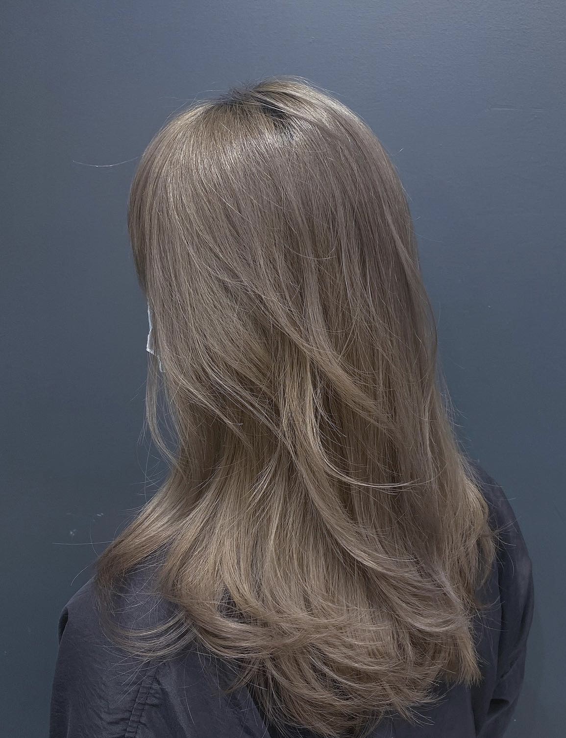 Modern Twist: Ash Brown with Blonde Highlights