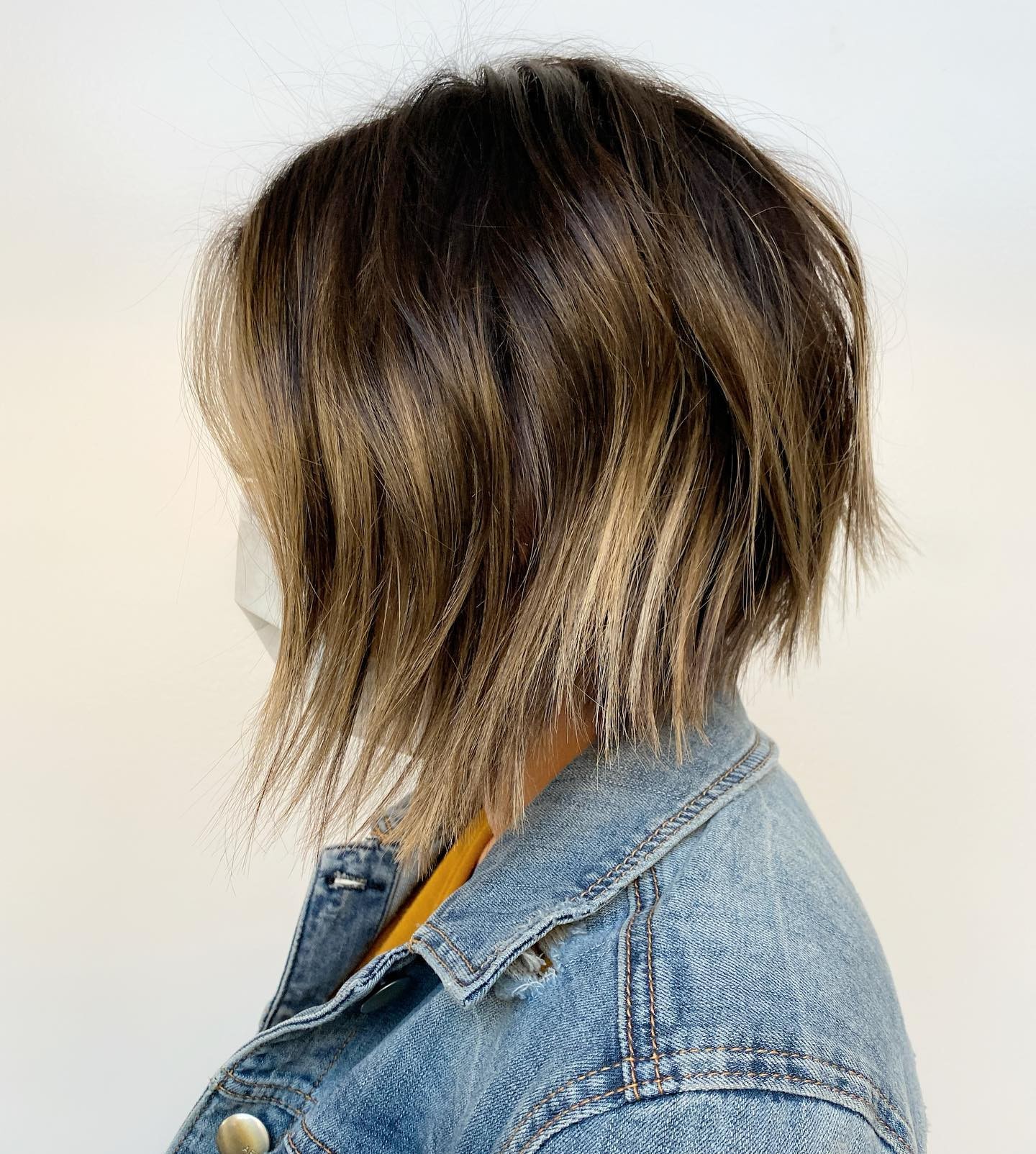 A Sun-Kissed Balayage Bob for the Modern Woman