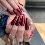 Top 22 Red Chrome Nail Styles 2024  Dazzle With Trendy Manicures!