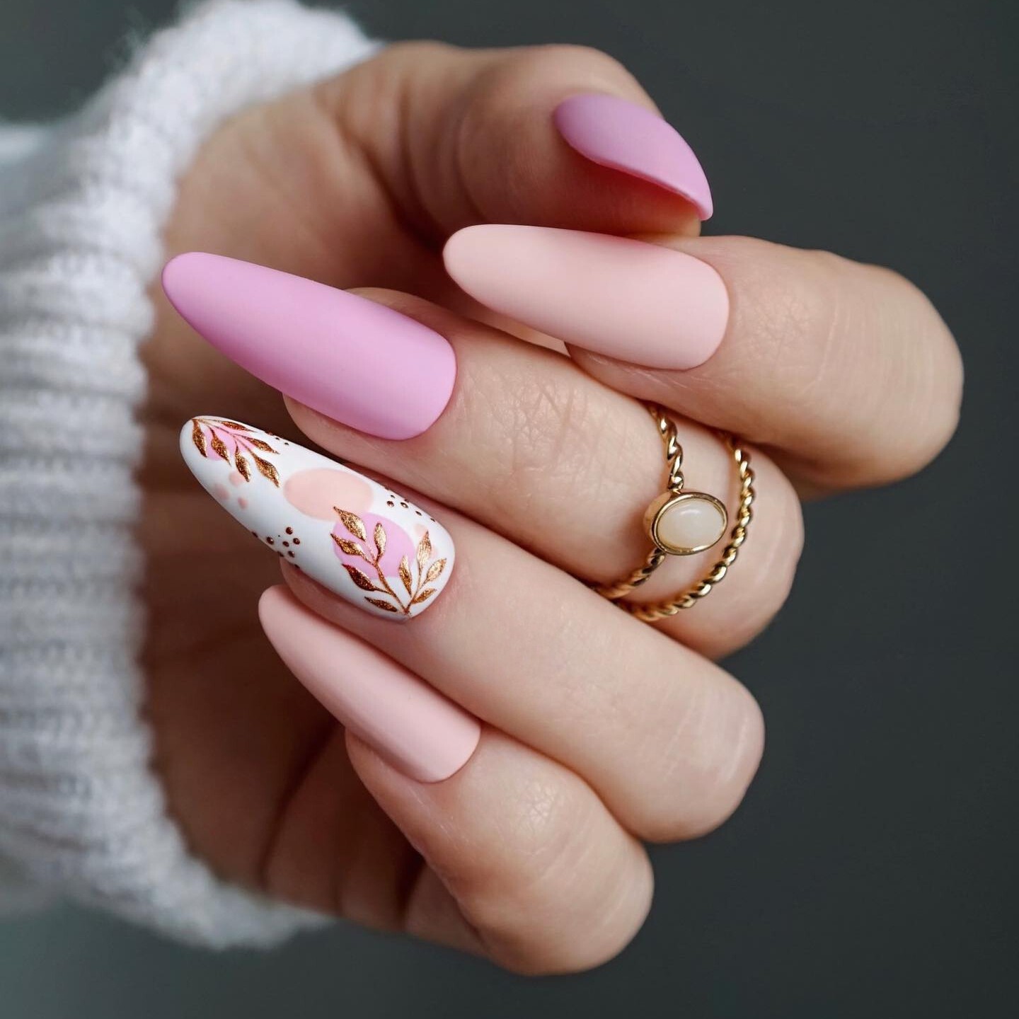 Pink Ombre Elegance with a Twist