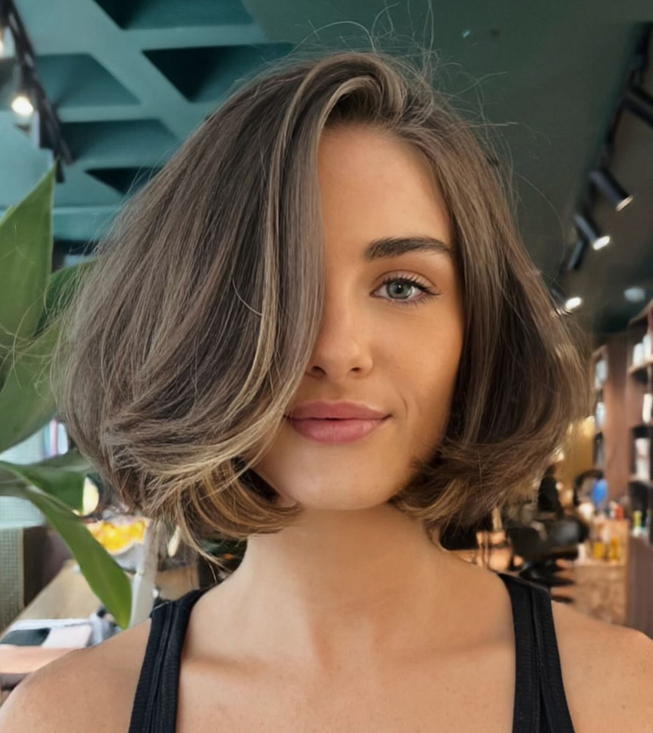 Softly Layered Bob with a Natural Flow