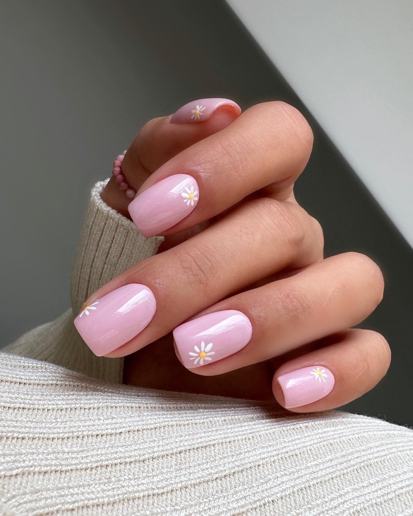 Soft Pink with a Touch of Daisy