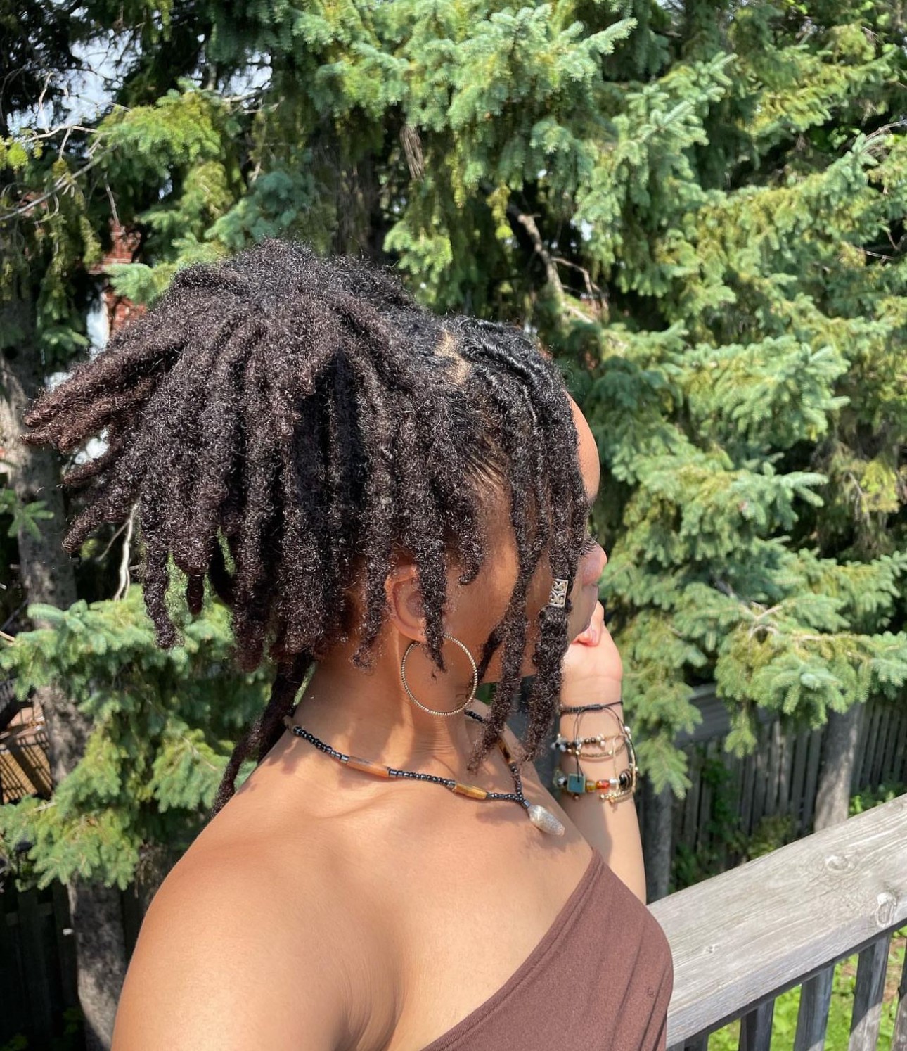 Natural Locs with a Twist