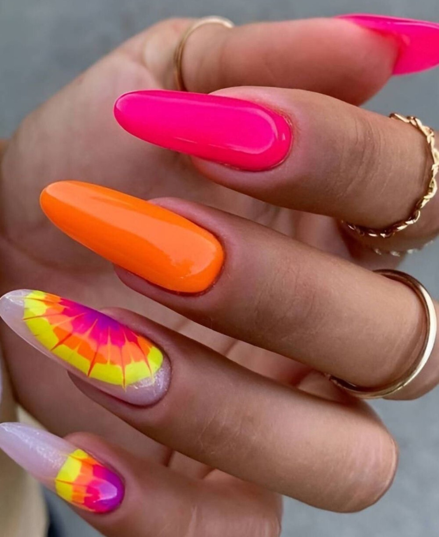 Sunset Hues and Neon Dreams