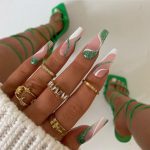 Top 27 Green Nail Designs For A Trendy Summer 2024 Look