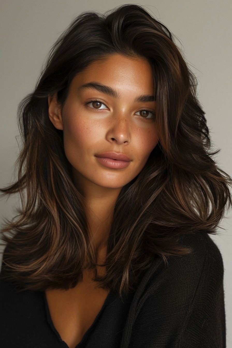 Effortless Brunette Bob