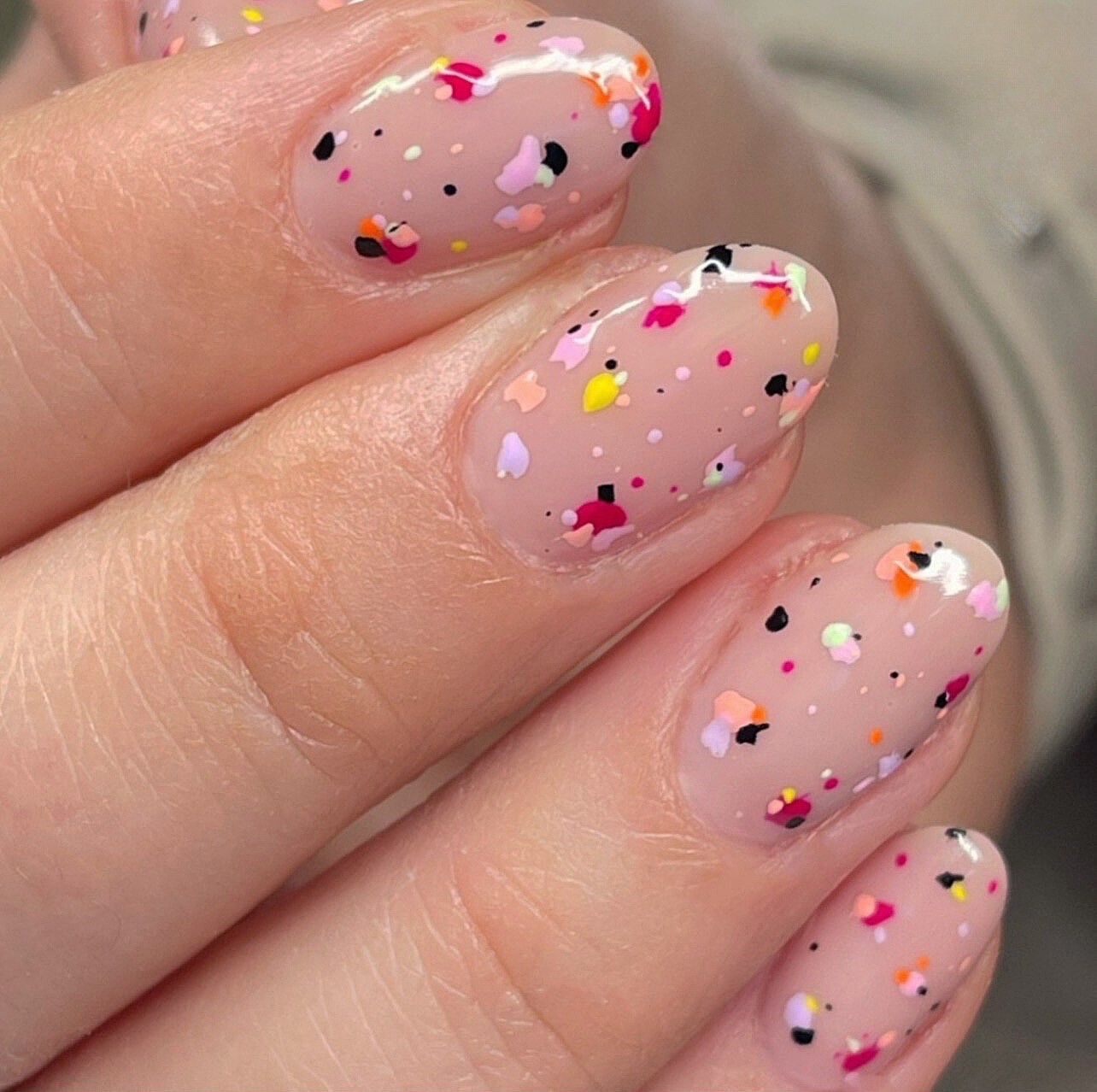 Bright Confetti Specks