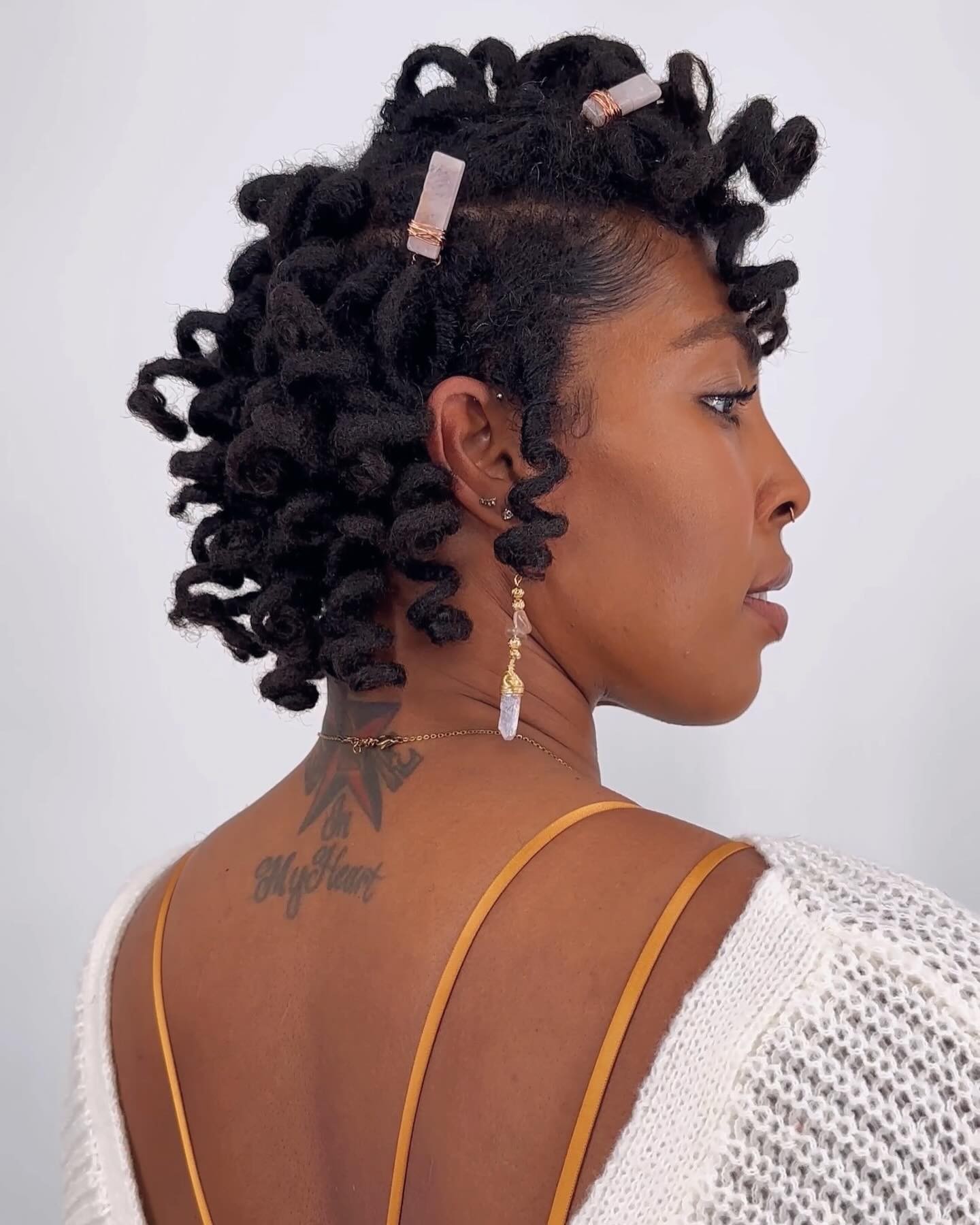 Spirals and Elegance: The Beauty of Coiled Locs