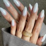 23 White Chrome Nails 2024: Dazzling Trends For Stylish Manicures