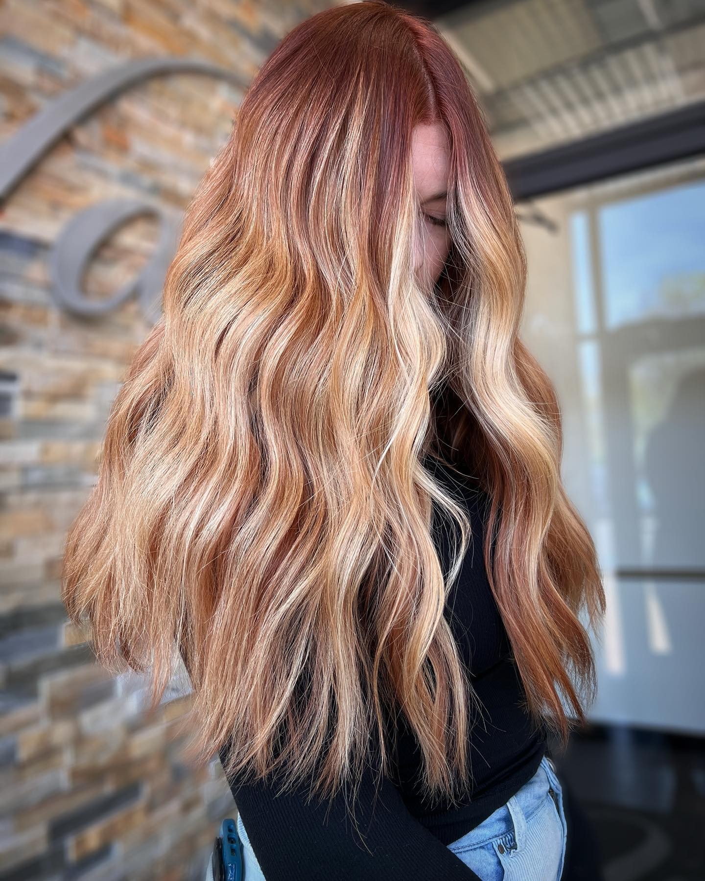 The Rippling Copper Ombre