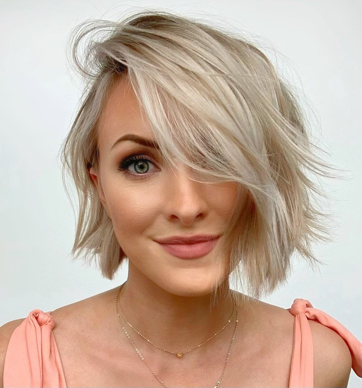 The Playful Platinum Pixie