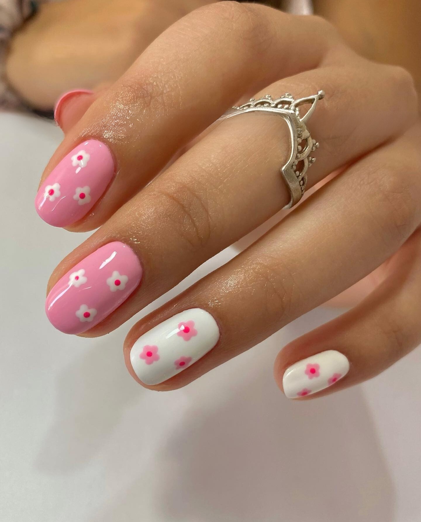 Pink and White Artistry